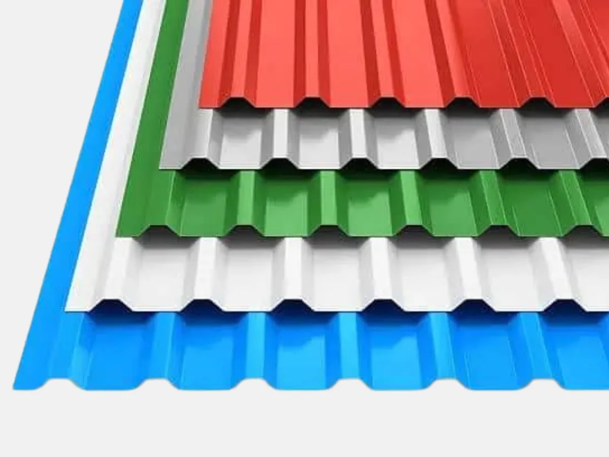 Durable metal roofing sheets used for industrial sheds warehouses and commercial roofing structures