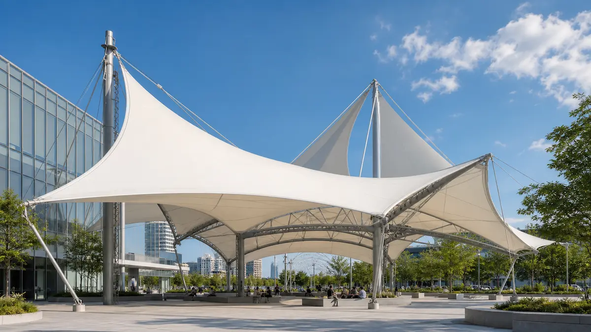 Tensile structures properties types and advantages for modern architecture