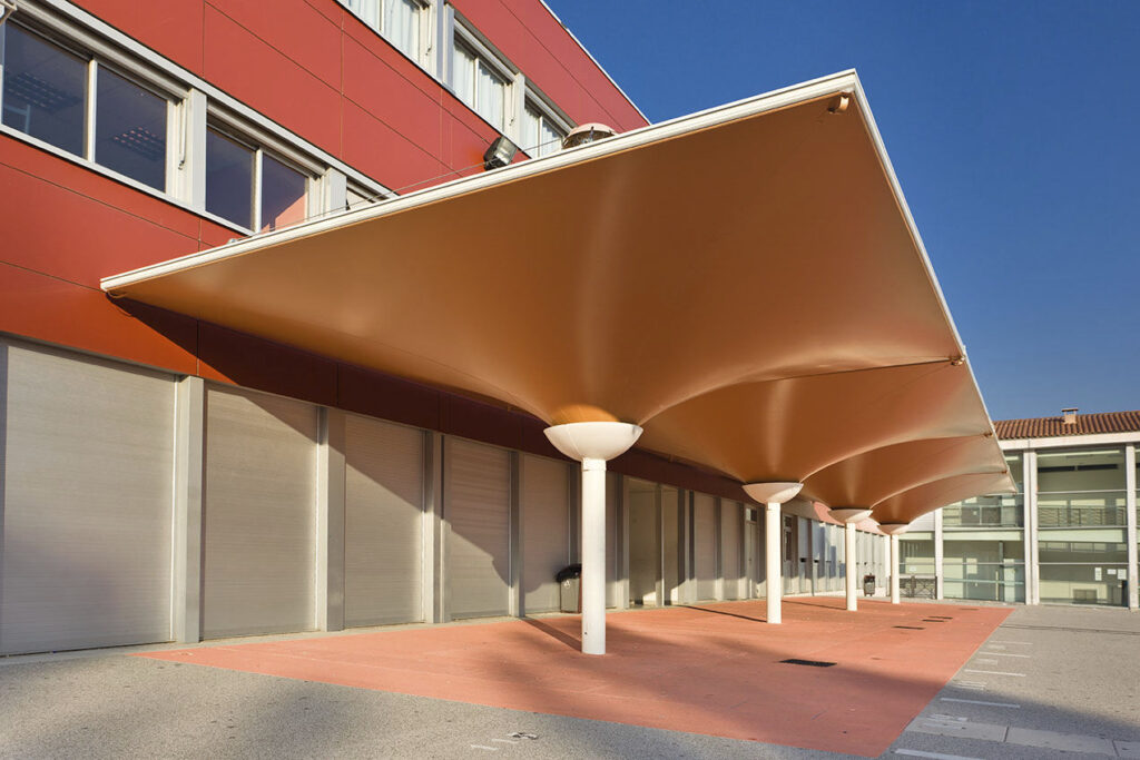 Inverted Umbrellas Tensile Structures, Architectural Umbrellas, Shade