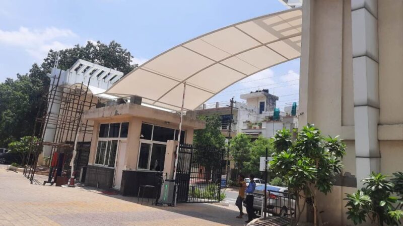 Entrance Shade Structure4